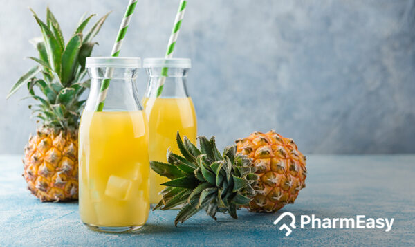 Freshly Made Pineapple Juice